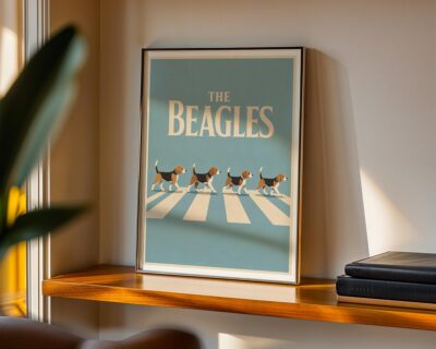 Beagle The Cozy Home Wall Art