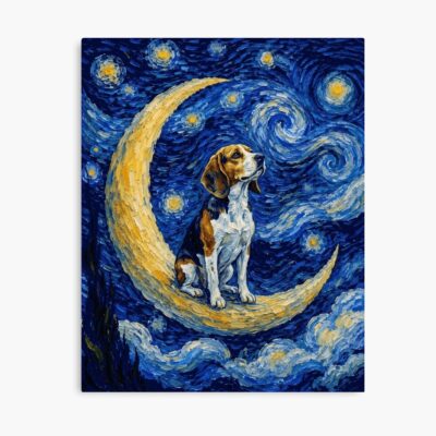 Beagle Classic Illustration Poster