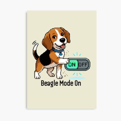 Beagle Modern Artwork Poster