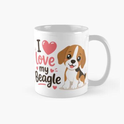 Beagle Vintage Illustration Mug