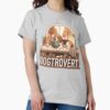 ssrcoclassic teewomens 02heather greyfrontproduct squarex1000 2 - Beagle Gifts UK