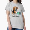 ssrcoclassic teewomens 02heather greyfrontproduct squarex1000 6 - Beagle Gifts UK