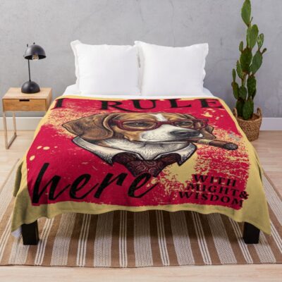 Beagle Classic Artwork Throw Blanket