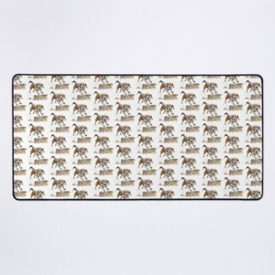 Beagle Signature Artwork Mouse Pad
