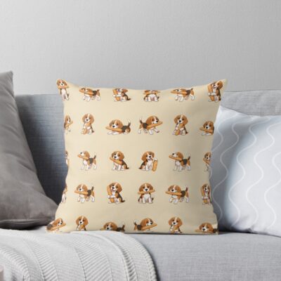 Beagle Timeless Design Throw Pillow