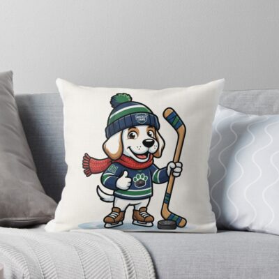 Beagle Legacy Artwork Throw Pillow